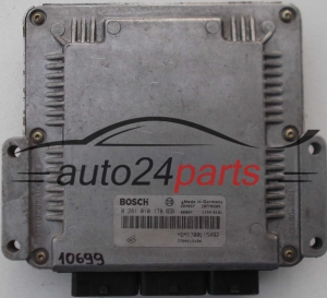 MOTORSTEUERGERÄT ECU STEUERGERAT RENAULT ESPACE 2.2 DCI BOSCH 0 281 010 178, 0281010178, HOM7700115492, 7700115492