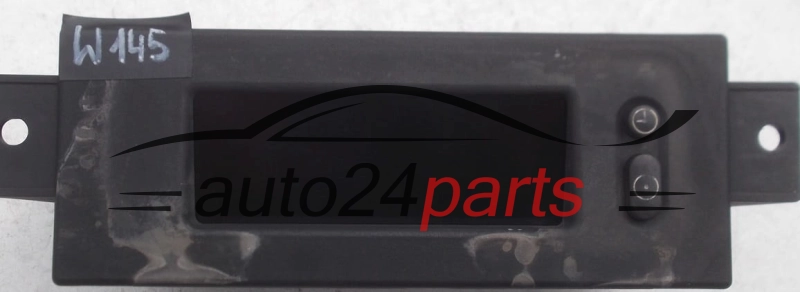 WYŚWIETLACZ RADIA CIEKŁOKRYSTALICZNY OPEL CORSA D JOHNSON CONTROLS 28115451-6,  GM 13 284 430 EJ, 28330111-3