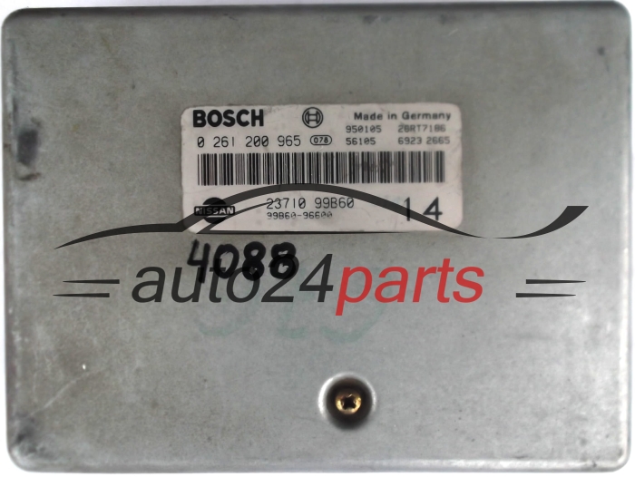 MOTORSTEUERGERÄT ECU STEUERGERAT NISSAN MICRA 1.3 BOSCH 0261200965