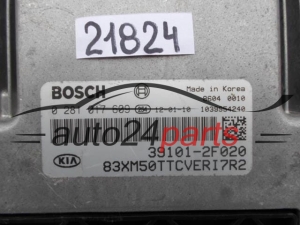 MOTORSTEUERGERÄT ECU STEUERGERAT KIA HYUNDAI BOSCH 0 281 017 609, 0281017609, 39101-2F020, 391012F020