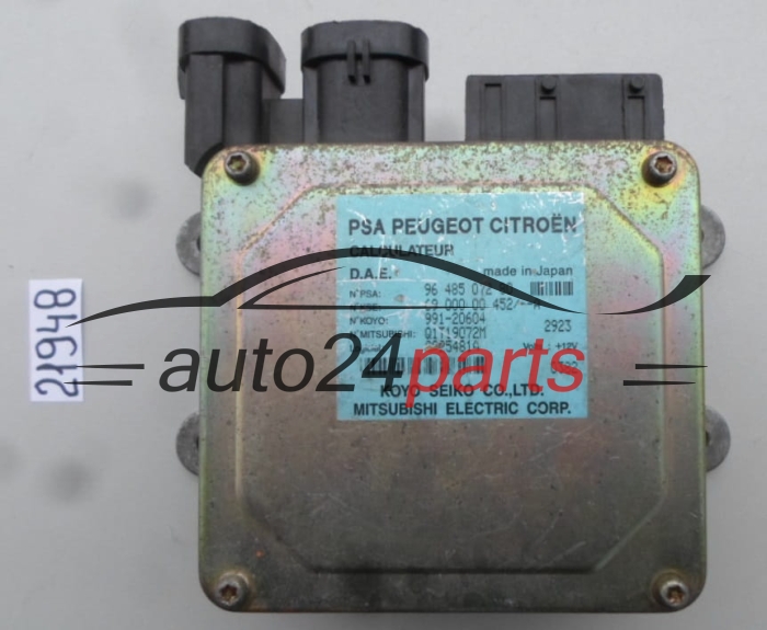 MODUL WSPOMAGANIA STEROWNIK KOLUMNY KIEROWNICZEJ CITROEN C3 CALCULATEUR PSA 9648507280, 96 485 072 80, Q1T19072MEKD, G025481A 
