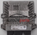 ECU CENTRALITA DE MOTOR  FORD FIESTA 1.4 TDCI SIEMENS 5WS40142E-T,  3S61-12A650-GE
