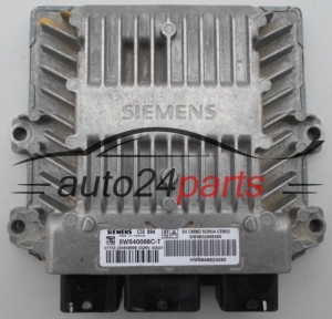 Calculateur Moteur CITROEN PEUGEOT 1.4 HDI SIEMENS 5WS40068C-T, 5WS40068CT, SW 9652888580, HW 9648624280, SID804 