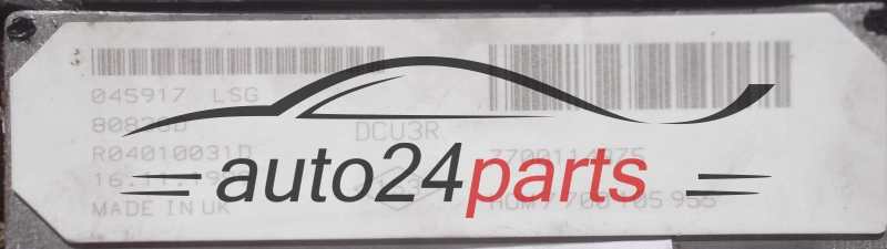 KOMPUTER STEROWNIK SILNIKA RENAULT CLIO MEGANE 1.9 D LUCAS R04010031D, HOM 7 700 105 955