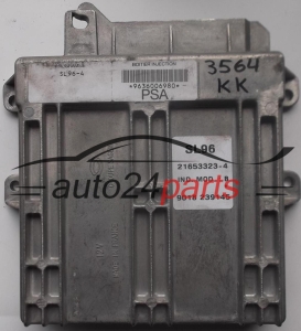 CALCULATEUR MOTEUR CITROEN XSARA PEUGEOT 306 1.8 9636006980 SL96-4 21653323-4, 216533234