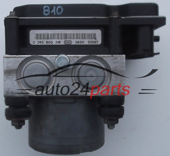 BOMBA HIDRAULICA Y CENTRALITA ABS RENAULT CLIO II KANGOO THALIA TWINGO NISSAN KUBISTAR BOSCH 0 265 231 333, 0265231333, 0 265 800 316, 0265800316