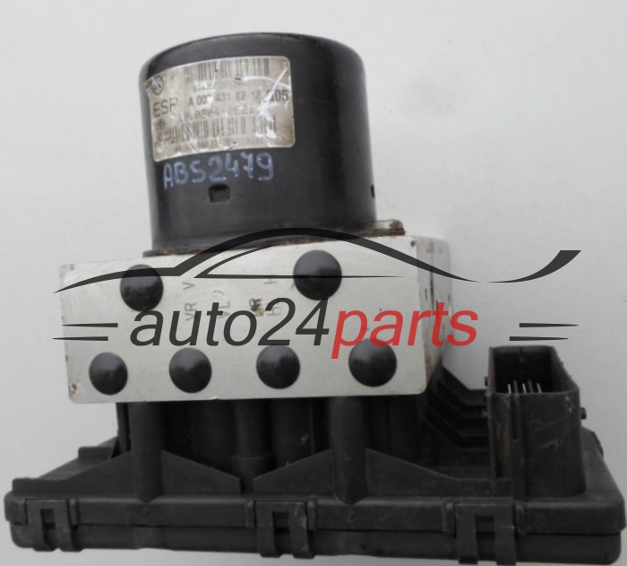 POMPE HYDRAULIQUE ET CALCULATEUR d'ABS MERCEDES A 003 431 82 12, A0034318212, 10020402214, A2025454732