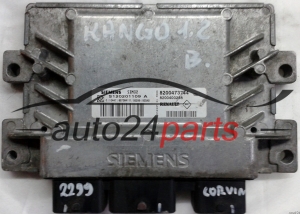 ECU CENTRALITA DE MOTOR RENAULT CLIO 1.2 SIEMENS SIM32 S120201109A, S120201109 A, 120201109, 8200473744, 8200400246 