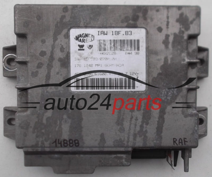 CENTRALITA DE MOTOR FIAT PALIO WEEKEND MAGNETI MARELLI IAW 18F.B3, IAW18FB3, 61600.416.00, 6160041600, 46530991