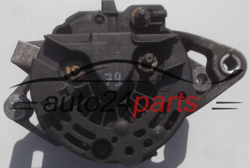 Alternador  OPEL ASTRA ZAFIRA 1.6 1.8 BOSCH 0 124 225 002,  90 561 970 TY