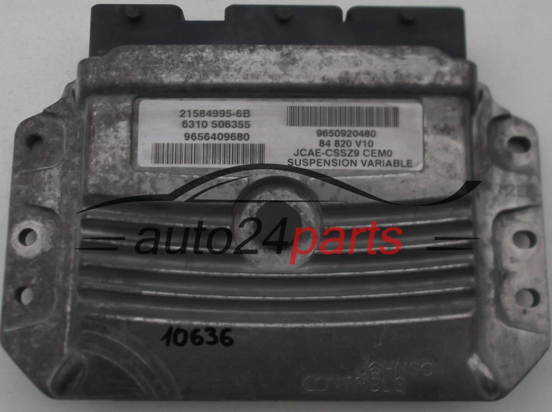 STEROWNIK ZAWIESZENIA PEUGEOT 607 Johnson Contrlos 21584995-6B,  9656409680