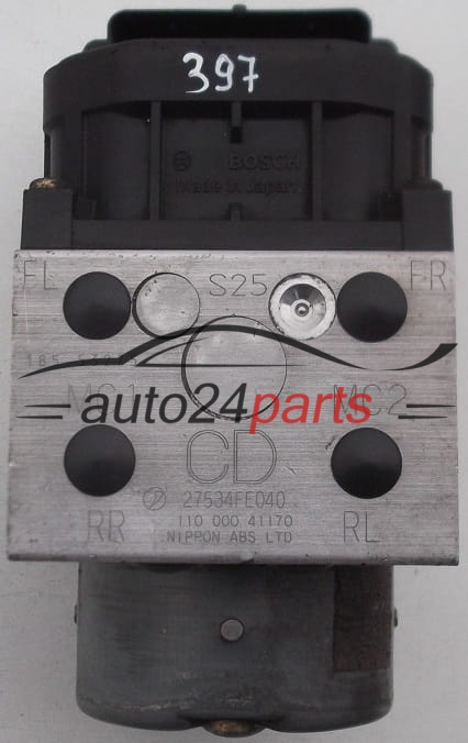 BOMBA HIDRAULICA Y CENTRALITA ABS SUBARU BOSCH 27534FE040, 110 000 41170