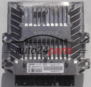 ECU CENTRALITA DE MOTOR  PEUGEOT 407 2.0 HDI SIEMENS 5WS40167G-T, 5WS40167GT, SW 9656171180, HW 9655041480, SID803 