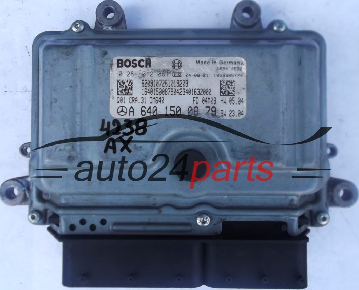 MOTORSTEUERGERÄT ECU STEUERGERAT MERCEDES W169 A200 2.0 CDI A6401500879