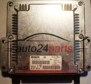 MOTORSTEUERGERÄT ECU STEUERGERÄT  CITROEN XSARA PICASSO 2.0 HDI BOSCH 0 281 010 137, 0281010137, 96 351 584 80, 9635158480 
