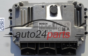 KOMPUTER STEROWNIK SILNIKA CITROEN PEUGEOT 1.6 BOSCH 0 261 208 908, 0261208908, 96 593 177 80, 9659317780, ME7.4.5