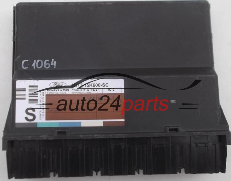 CENTRALKA MODUL STEROWNIK KOMFORTU FORD MONDEO 3S7T15K600SC