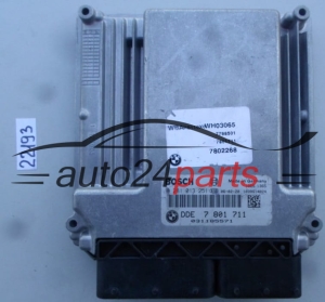 KOMPUTER STEROWNIK SILNIKA BMW BOSCH 0 281 013 251, 0281013251, DDE 7 801 711, 7801711 - 