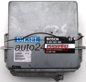 KOMPUTER STEROWNIK SILNIKA BMW E34 525 2.5 TDS BOSCH 0281001183, 0 281 001 183, 2244734, 2 244 734 - 10440