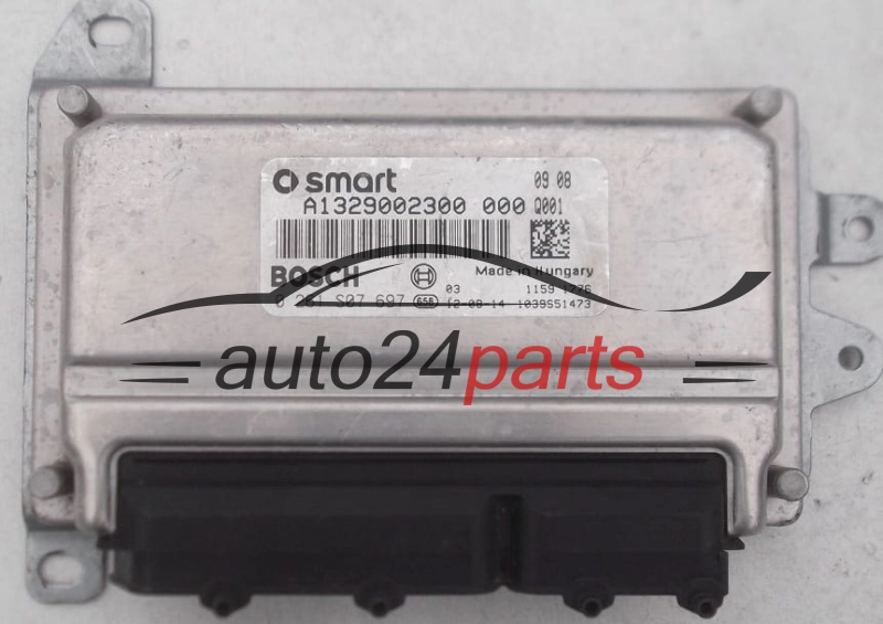 CALCULATEUR MOTEUR SMART FORTWO 1.0 BOSCH 0 261 S07 697, 0261S07697, A1329002300