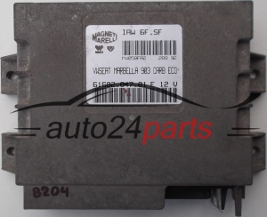 MOTORSTEUERGERÄT ECU STEUERGERÄT SEAT MARBELLA 0.9, MAGNETI MARELLI IAW 6F.SF, IAW6FSF, 61602.047.01 E, 6160204701