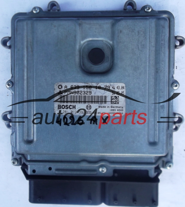 calculateur moteur pour smart 1.5 dci