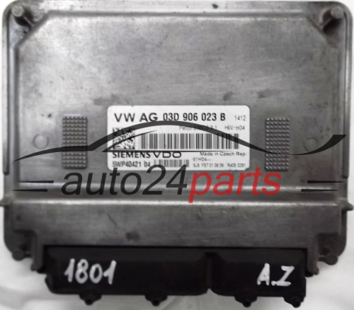 KOMPUTER STEROWNIK SILNIKA VW VOLKSWAGEN FOX 1.4 03D906023B