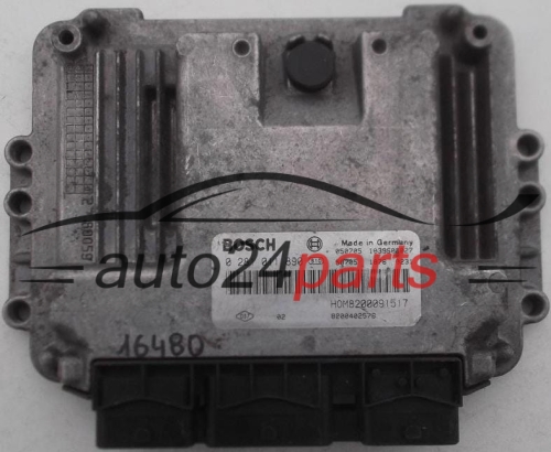 MOTORSTEUERGERÄT ECU STEUERGERAT RENAULT OPEL NISSAN 2.5 DCI BOSCH 0 281 011 890, 0281011890, HOM8200091517