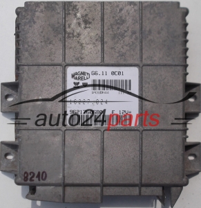 KOMPUTER STEROWNIK SILNIKA CITROEN, PEUGEOT 106 1.1, G6.11 0C01, G6110C01, 16227.024, 16227024, 9621760680 - 8210, 9968, 9970, 9972 