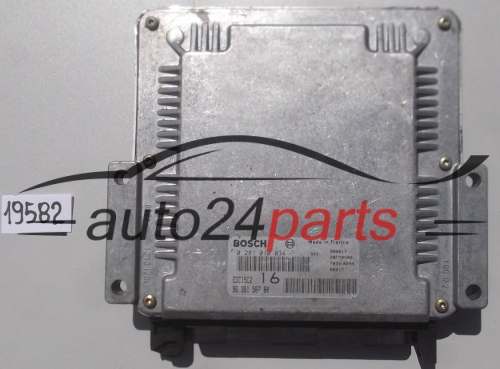 KOMPUTER STEROWNIK SILNIKA PEUGEOT 406 2.0 HDI BOSCH 0 281 010 034,  96 351 567 80