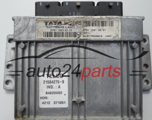 ECU CENTRALITA DE MOTOR TATA 1.4 Sagem 21584275-9