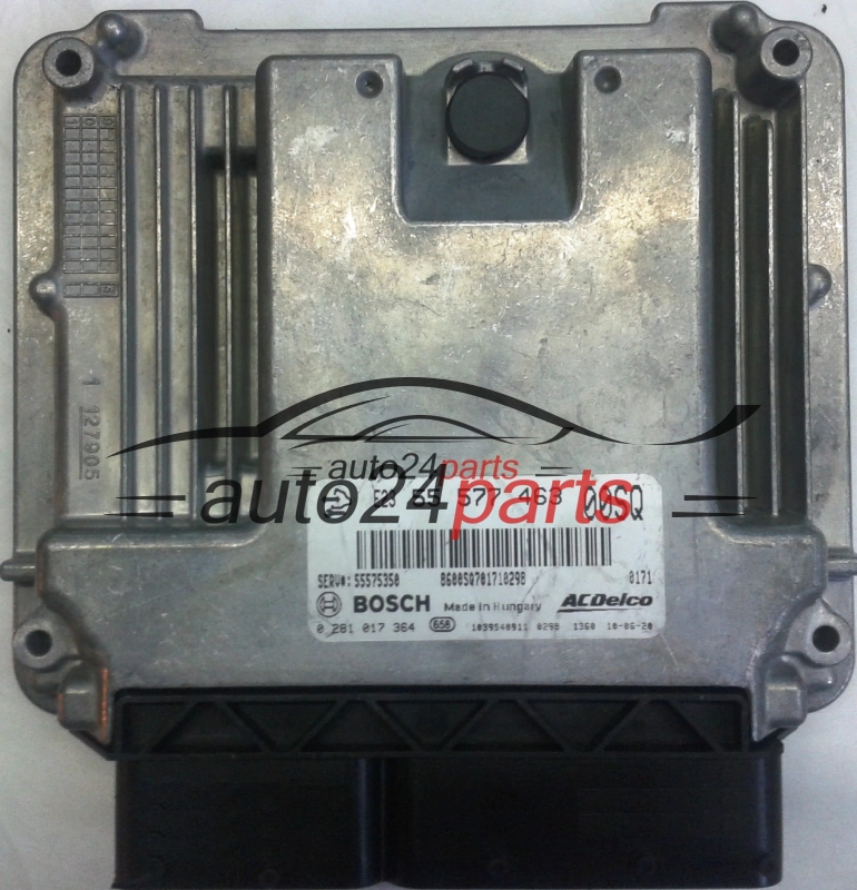 calculateur moteur pour opel chevrolet, holden, vauxhall corsa d 1.3 cdti