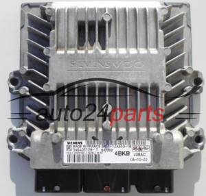 ECU CENTRALITA DE MOTOR  FORD 1.8 TDCI SIEMENS 5WS40512B-T, 5WS40512BT, FoMoCo 6M51-12A650-YB, 6M5112A650YB, 4BKB, SID202 