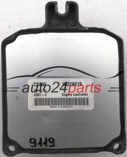 MOTORSTEUERGERÄT ECU STEUERGERÄT  OPEL ASTRA ZAFIRA 1.6 X16XEL DELPHI DELCO 16228919 CSRW