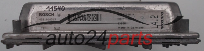 KOMPUTER STEROWNIK SILNIKA VOLVO S60 S80 V70 2.4 TD BOSCH 0281010319, 0 281 010 319, 08677708 A, L4.2