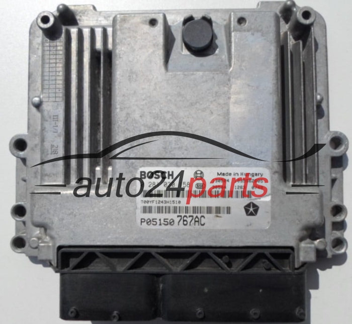 CALCULATEUR MOTEUR JEEP GRAND CHEROKEE 3.0 CRD BOSCH 0 281 030 158,  P05150767AC