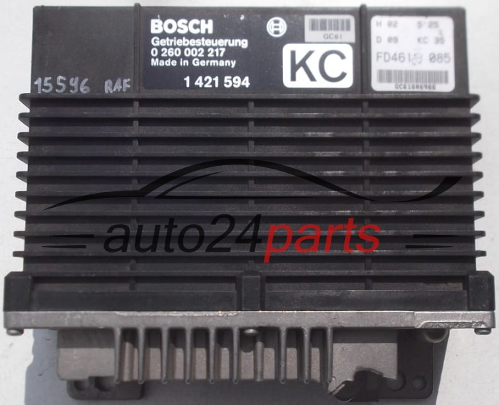 GETRIEBESTEUERGERÄT GETRIBESTEUERUNG BMW BOSCH 0 260 002 217, 0260002217, 1 421 594 KC, 1421594KC, 1421594