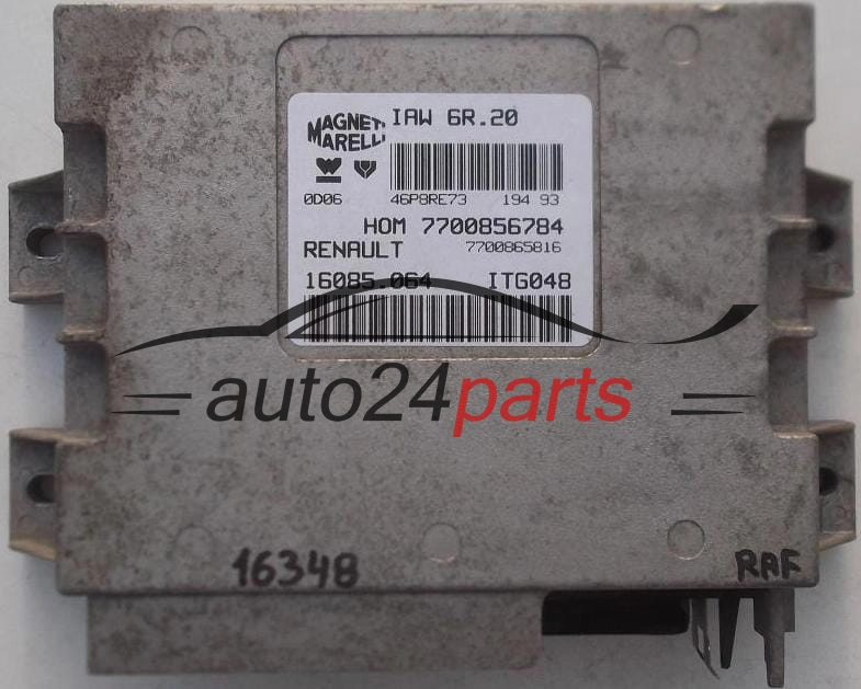 KOMPUTER STEROWNIK SILNIKA RENAULT TWINGO 7700865816, 16085.064