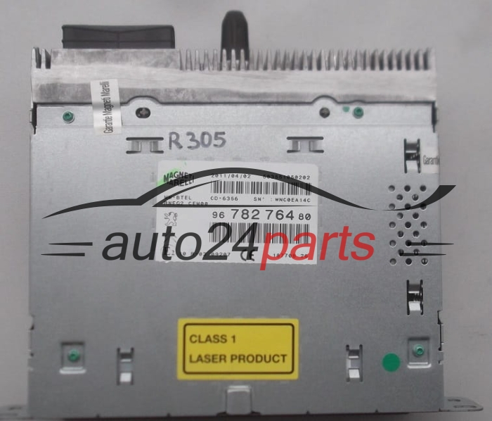 RADIO CD MP3 NAVI NAVEGACIÓN RNEG2 CEM00 CD6366 CITROEN PEUGEOT Magneti Marelli 96 782 764 80
