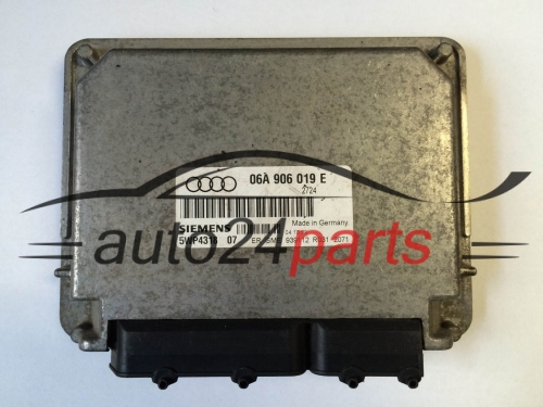 ECU CENTRALITA DE MOTOR AUDI A3 1.6 AKL 06A 906 019 E, 06A906019E, SIEMENS 5WP4318 07, 5WP431807