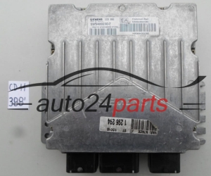 CALCULATEUR MOTEUR CITROEN PEUGEOT 2.0 HDI 5WS40023D-T, 5WS40023DT, SW9644803380, SID 801