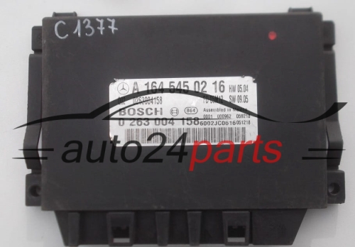 CONFORT MODULE PARKTRONIK PDC MERCEDES ML BOSCH 0 263 004 158, 0263004158, A 164 545 02 16, A1645450216