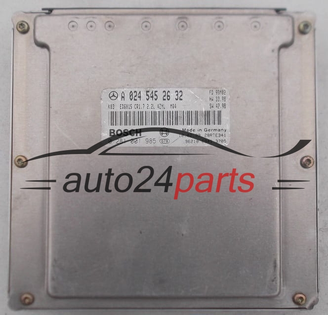 CALCULATEUR MOTEUR MERCEDES VITO 2.2 CDI BOSCH 0 281 001 985