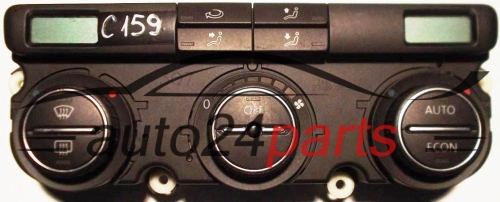 STEUERUNG HEIZUNG KLIMATRONIC KLIMAANLAGE KLIMADEBEDIENTEIL STEUERGERAT VW PASSAT HELLA 5HB00873150, 5HB008731-50, 5HB 008 731-50, 3C0907044N, 3C0 907 044 N 