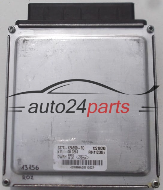 KOMPUTER STEROWNIK SILNIKA FORD MONDEO 3S7A-12A650-FD, 3S7A12A650FD, 12219090, R0411C006E