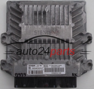 MOTORSTEUERGERÄT ECU STEUERGERÄT PEUGEOT 407 2.0 HDI SIEMENS 5WS40167H-T, 5WS40167HT, SW 9658345080, HW 9655041480, SID803 