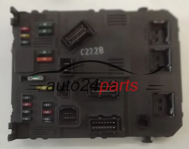 CENTRALKA MODUL STEROWNIK KOMFORTU BSI CITROEN 1.4 HDI SIEMENS S118085200 I , S118085200I, 9650585780