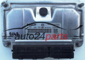 ECU CENTRALITA DE MOTOR TOYOTA BOSCH 0 261 208 702, 0261208702, 89661-0H023, 896610H023 