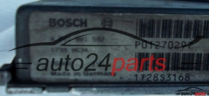 ECU CENTRALITA DE MOTOR VOLVO S70 V70 2.5 TDI BOSCH 0281001592, 0 281 001 592, P01270297 1270297 1T28S3168 
