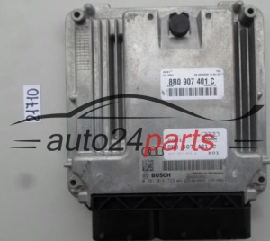 KOMPUTER STEROWNIK SILNIKA AUDI Q5 8R, 3.0, BOSCH 0 281 014 723, 0281014723, 8R0 907 401 C, 8R0907401C, 8K1907401 - 21710